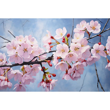 Japanese Cherry Blossoms Canvas